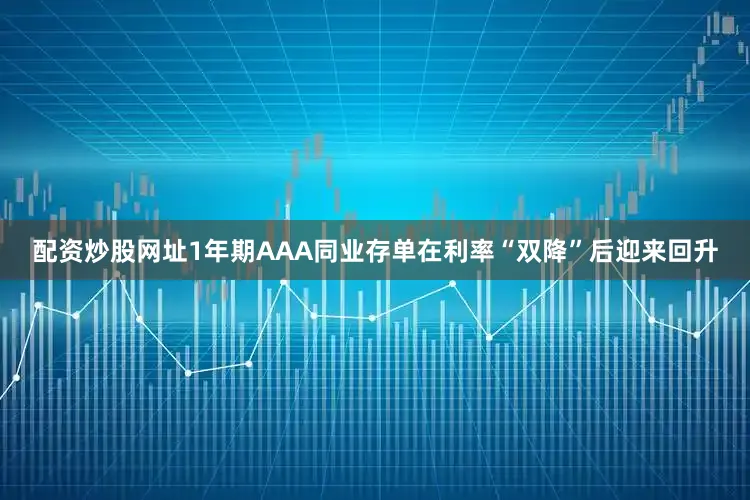 配资炒股网址1年期AAA同业存单在利率“双降”后迎来回升